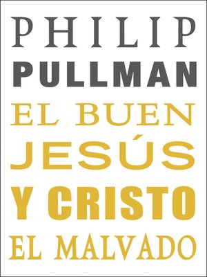 cover image of El buen Jesús y Cristo el malvado